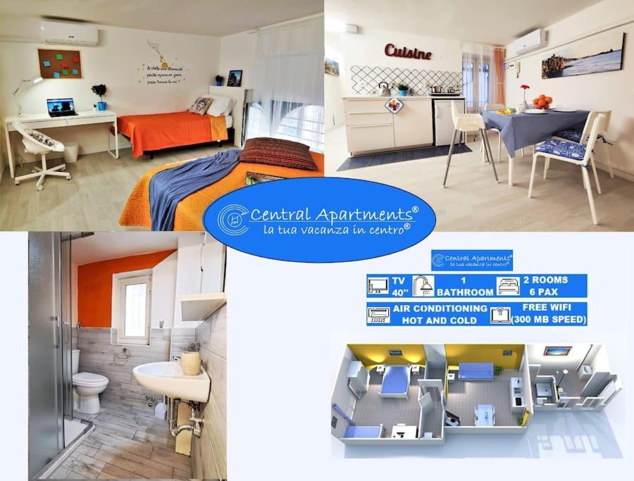 Central Apartments Mezzanine - 1 Min To Via Etnea Catania Exteriör bild